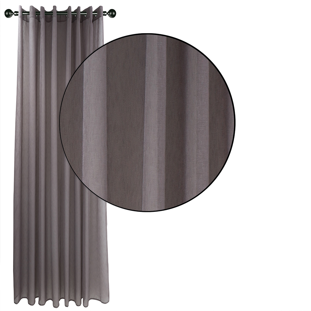 Κουρτίνα με Κρίκους 300x265cm Das Home 2224 Πολυεστερική