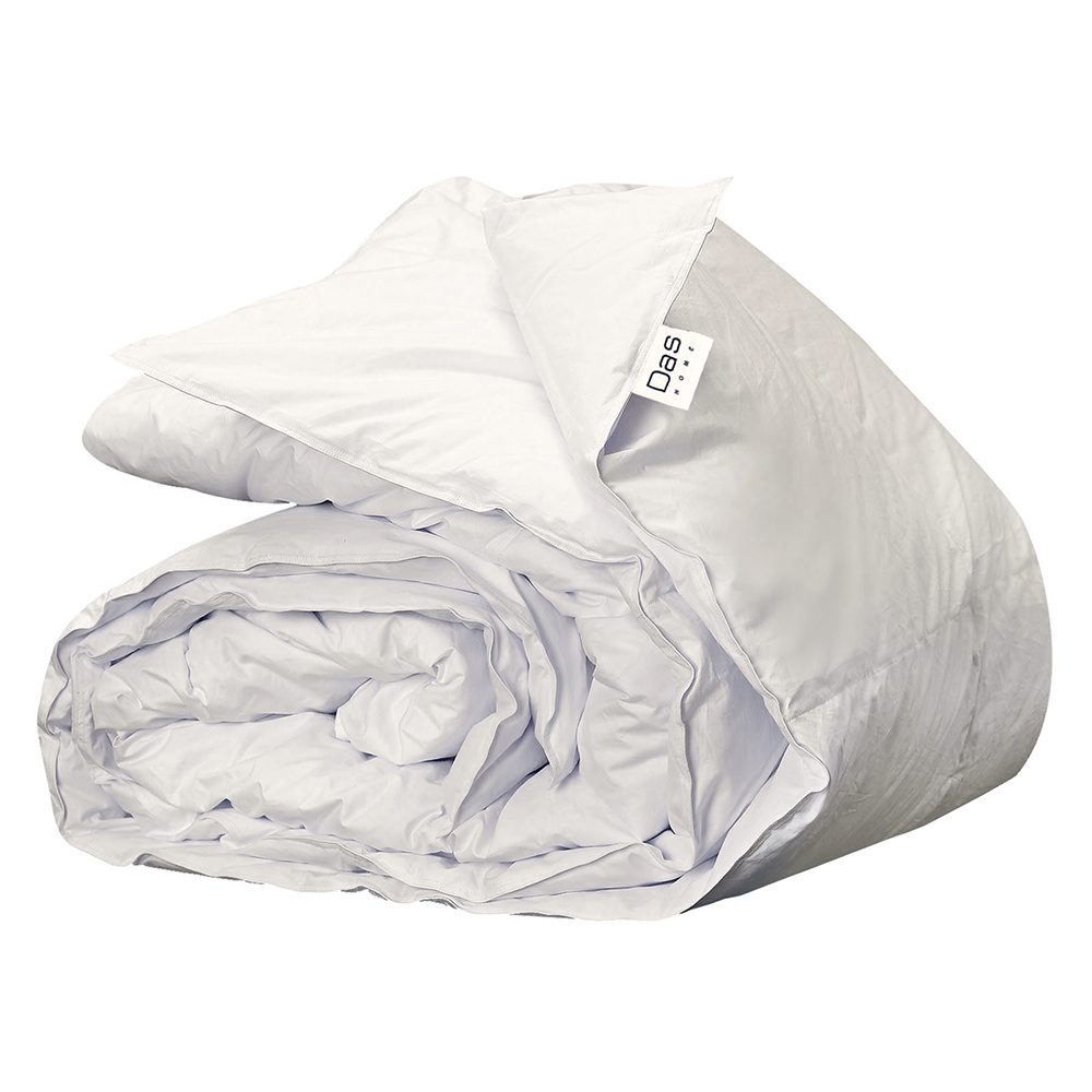 Πάπλωμα Μονό 160x220cm Das Home Comfort 1065 Εξ: Βαμβάκι-Εσ: Φτερό-Πούπουλο