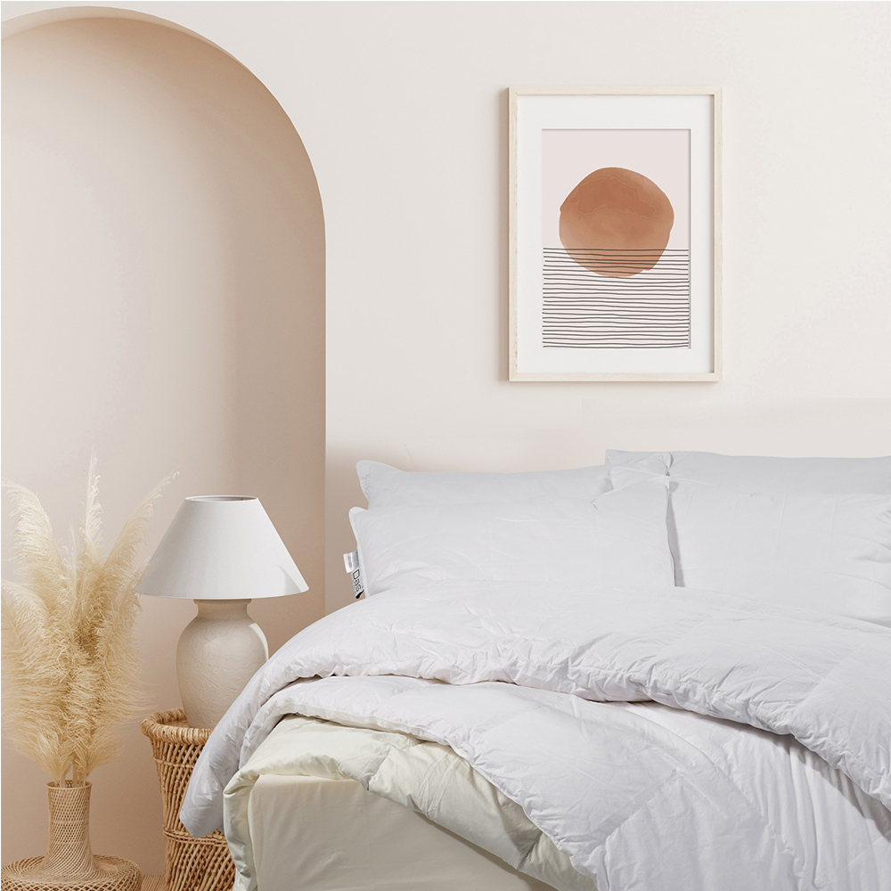 Πάπλωμα Μονό 160x220cm Das Home Comfort 1065 Εξ: Βαμβάκι-Εσ: Φτερό-Πούπουλο