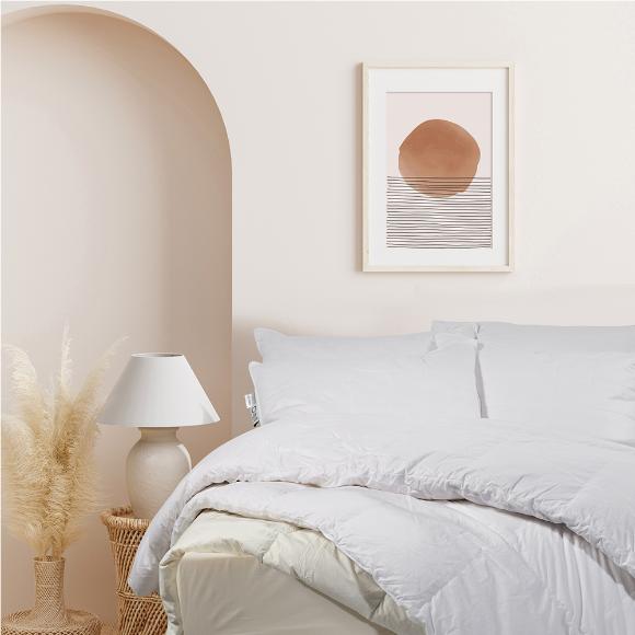 Πάπλωμα Μονό 160x220cm Das Home Comfort 1065 Εξ: Βαμβάκι-Εσ: Φτερό-Πούπουλο