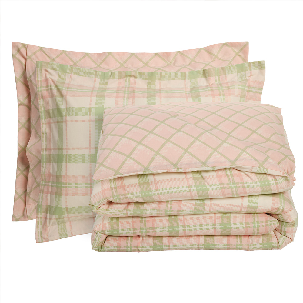 Σεντόνια Ημίδιπλα Σετ Με Λάστιχο 120x200+35cm Das Home 5443 Βαμβάκι-Πολυεστέρας