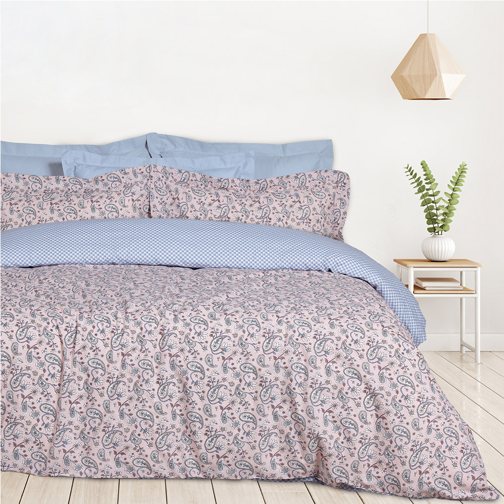 Σεντόνια Υπέρδιπλα Σετ Με Λάστιχο 170x200+35cm Das Home 5427 Βαμβάκι-Πολυεστέρας