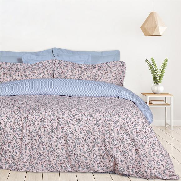 Σεντόνια Υπέρδιπλα Σετ Με Λάστιχο 170x200+35cm Das Home 5427 Βαμβάκι-Πολυεστέρας