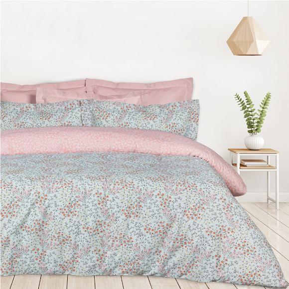 Σεντόνια Υπέρδιπλα Σετ Με Λάστιχο 170x200+35cm Das Home 5428 Βαμβάκι-Πολυεστέρας