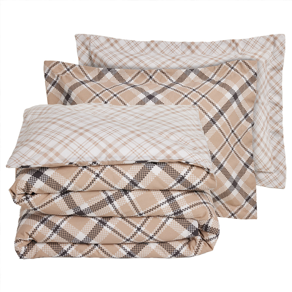 Σεντόνια Υπέρδιπλα Σετ Με Λάστιχο 170x200+35cm Das Home 5435 Βαμβάκι-Πολυεστέρας