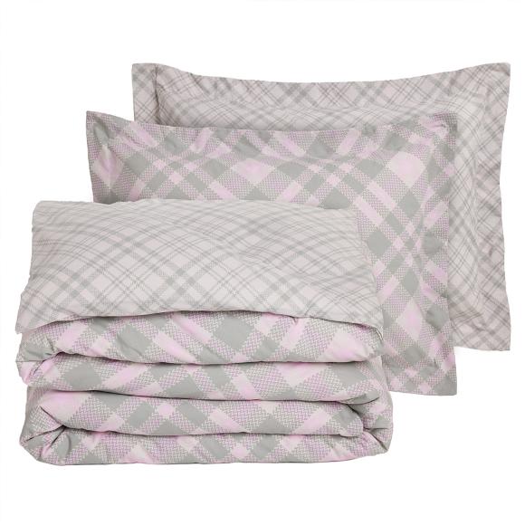 Σεντόνια Υπέρδιπλα Σετ Με Λάστιχο 170x200+35cm Das Home 5436 Βαμβάκι-Πολυεστέρας