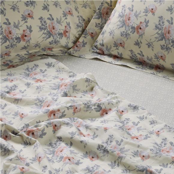 Σεντόνια Υπέρδιπλα Σετ Με Λάστιχο 170x200+35cm Das Home 5442 Βαμβάκι-Πολυεστέρας