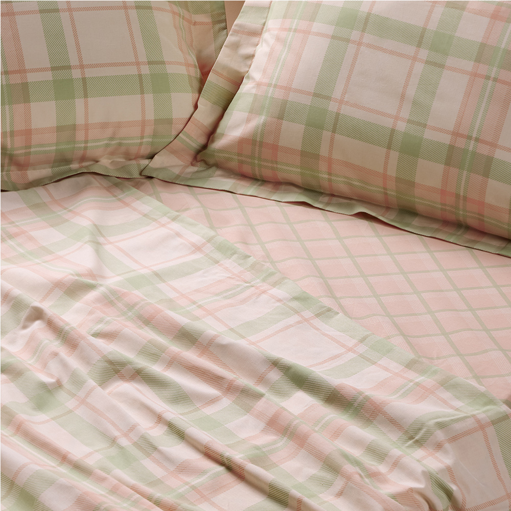 Σεντόνια Υπέρδιπλα Σετ Με Λάστιχο 170x200+35cm Das Home 5443 Βαμβάκι-Πολυεστέρας