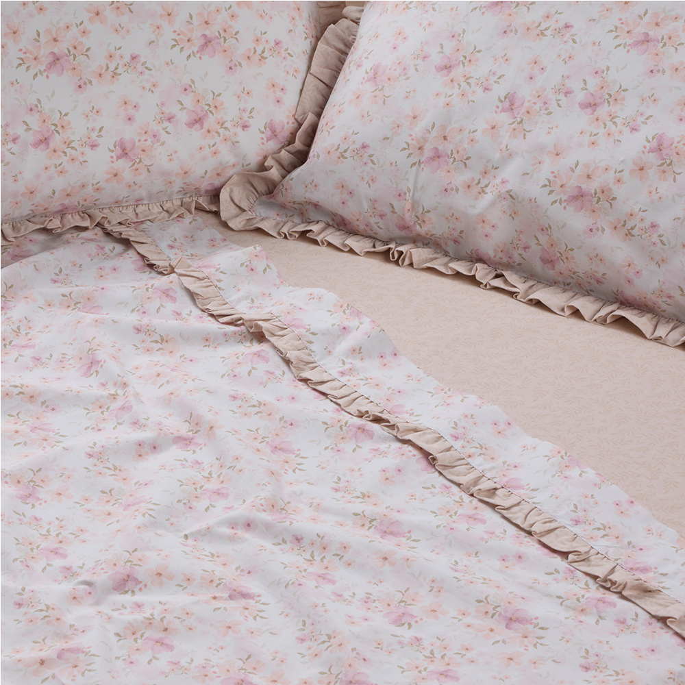 Σεντόνια Υπέρδιπλα Σετ 240x260cm Das Home 3183 Βαμβακερά