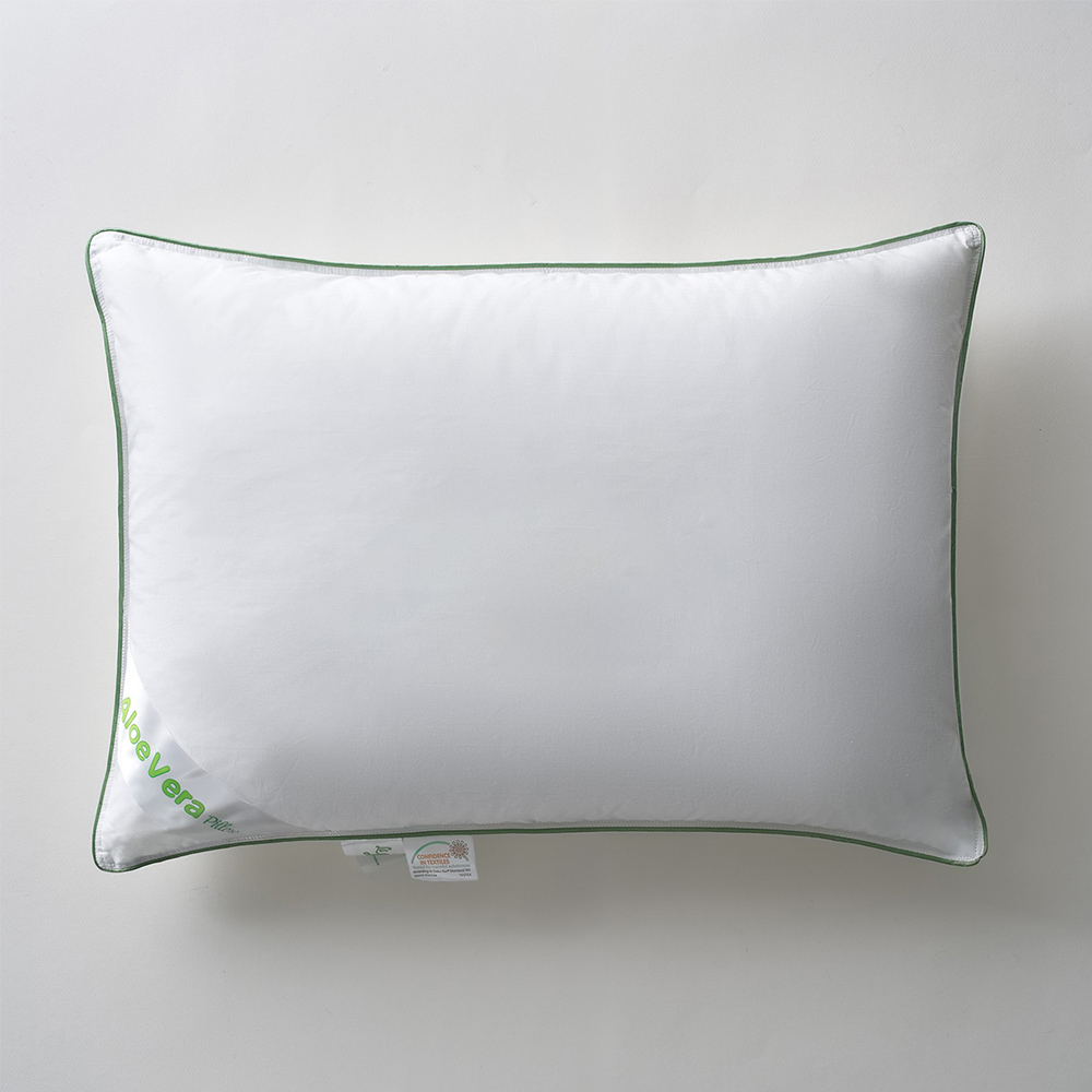 Μαξιλάρι Ύπνου 50x70cm La Luna Aloe Vera Μέτριο  Σιλικόνη