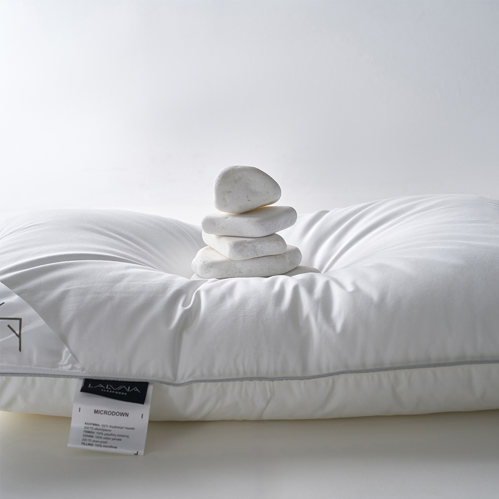 Μαξιλάρι Ύπνου 50x70cm La Luna Microdown Alternative Super Soft Μικροίνες