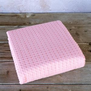 Κουβέρτα Μονή Πικέ 160x240cm Nima Habit Pink Βαμβακερή