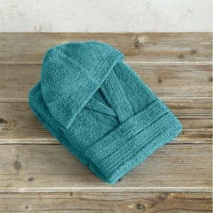 Μπουρνούζι Παιδικό Mε Κουκούλα Nima Wizard Jungle Green Βαμβακερό