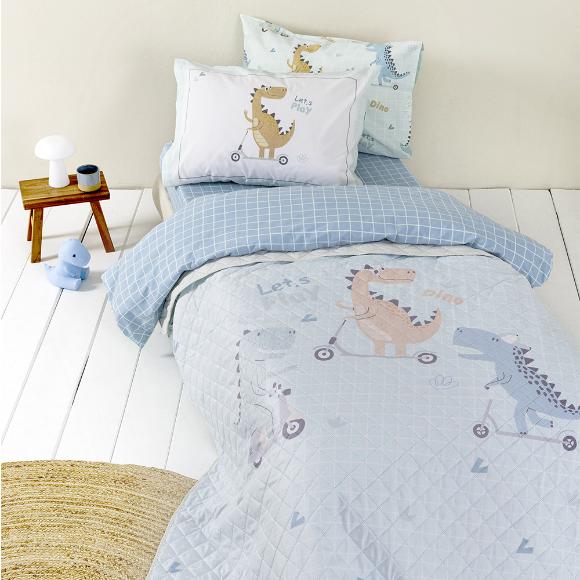 Κουβερλί Παιδικό Μονό 160x220cm Nima Let's Play Microfiber 