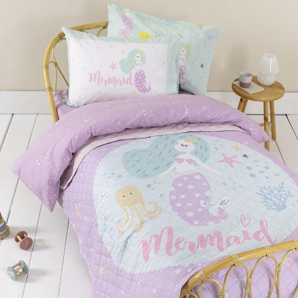 Κουβερλί Παιδικό Μονό 160x220cm Nima Lillyland Microfiber