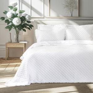 Κουβερλί Νυφικό King Size 240x260cm Nima Lunelle Microfiber