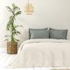 Κουβέρτα Πικέ Υπέρδιπλη 220x240cm Dune Sand Beige Βαμβακερή