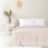 Κουβέρτα Πικέ Μονή 160x240cm Dune Rose Pink Βαμβακερή