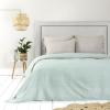 Κουβέρτα Πικέ Μονή 160x240cm Dune Minty Blue Βαμβακερή