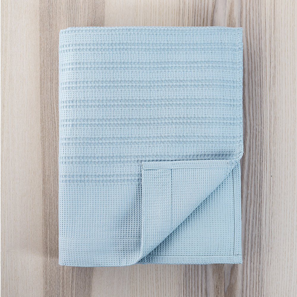 Κουβέρτα Πικέ Μονή 160x240cm Dune Denim Blue Βαμβακερή