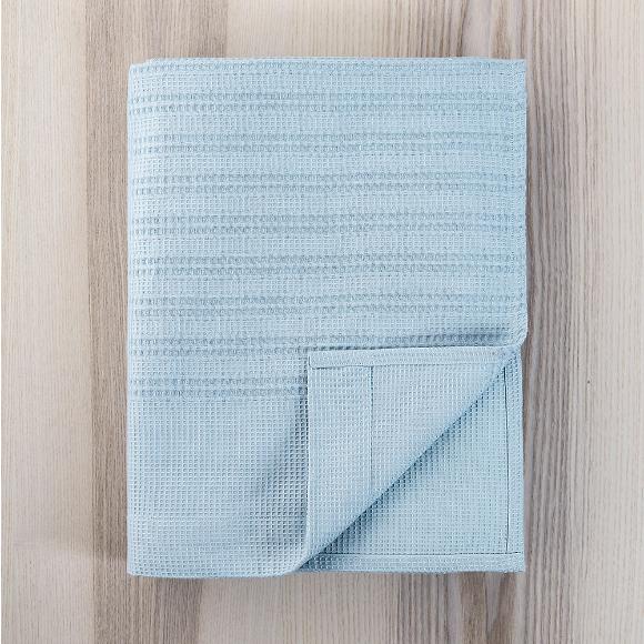 Κουβέρτα Πικέ Μονή 160x240cm Dune Denim Blue Βαμβακερή