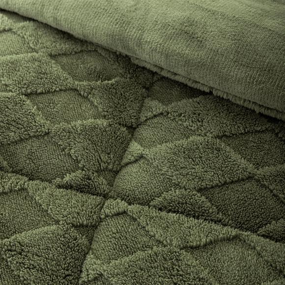 Κουβερτοπάπλωμα Υπέρδιπλο Fleece-Sherpa 220x240cm Nima Snug Πολυέστερας