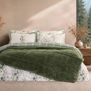 Κουβερτοπάπλωμα Υπέρδιπλο Fleece-Sherpa 220x240cm Nima Snug Πολυέστερας
