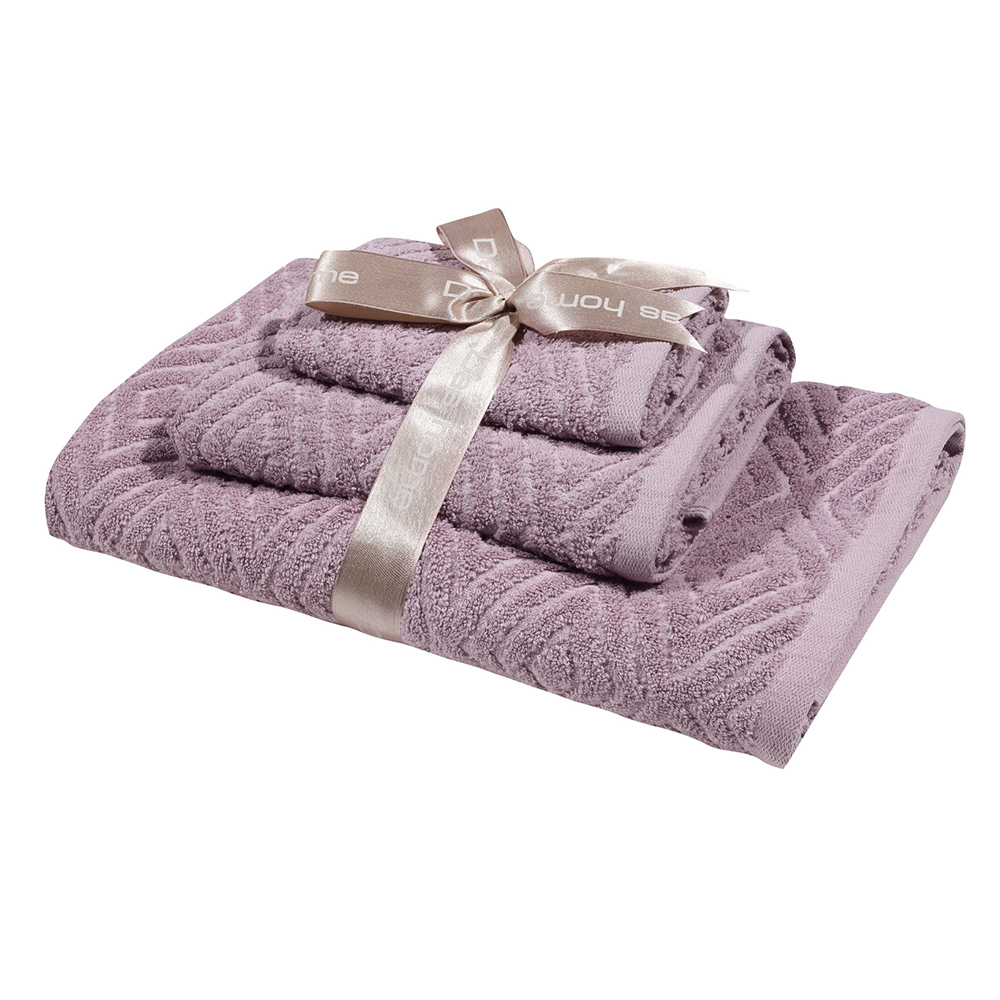 Πετσέτες Σετ 3 Τεμάχια Das Home 0661 Βαμβακερές