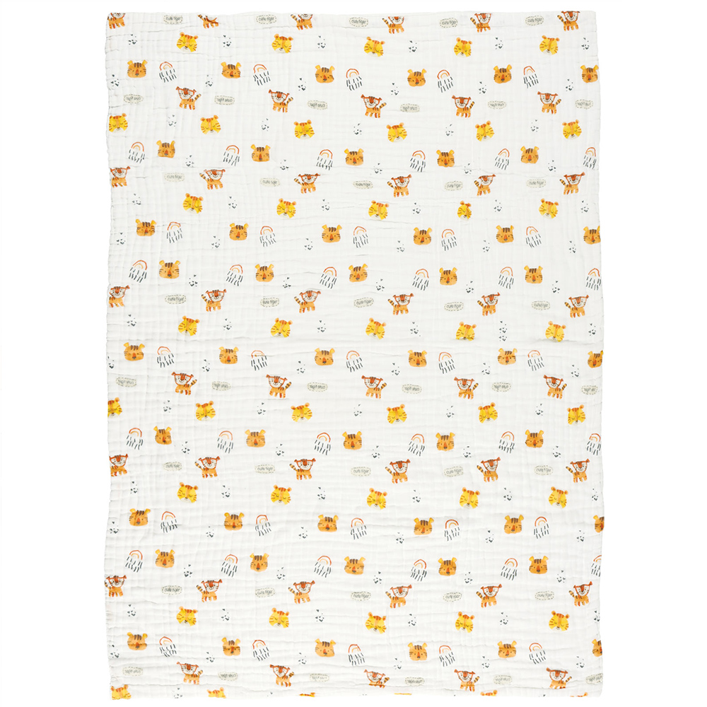 Κουβέρτα Μουσελίνα Αγκαλιάς 80x105cm Greenwich Polo Club 6622 Βαμβακερή