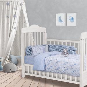 Σεντόνια Βρεφικά Σετ 130x170cm Das Kids 4810 Βαμβακερά