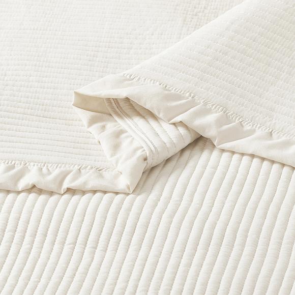 Κουβερλί Νυφικό Υπέρδιπλο Σετ 3τχμ Liolios Home Armony Cream Microfiber