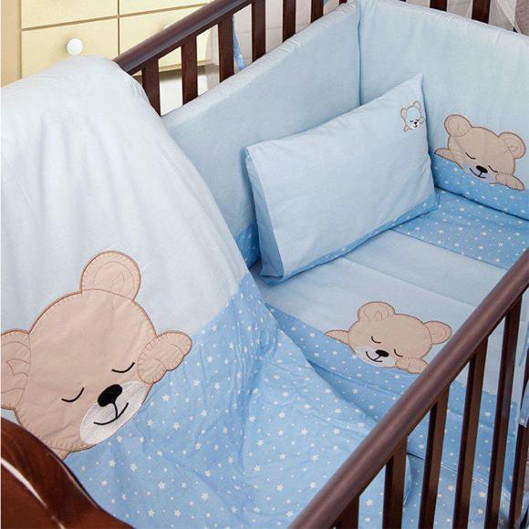 Σετ Προίκας Μωρού 3 Τεμ Dimcol Sleeping Bears Cub 13