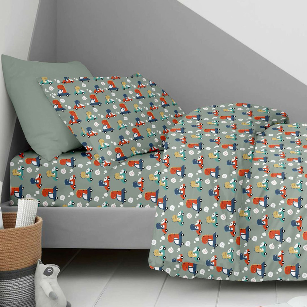 Κουβερλί Παιδικό Μονό 160x250cm Astron Dino Formula Βαμβακερό