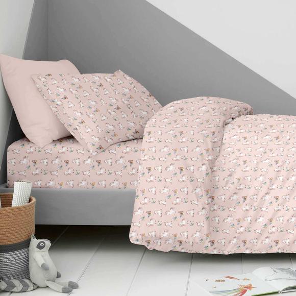 Κουβερλί Παιδικό Μονό 160x250cm Astron Fairy Unicorn Βαμβακερό