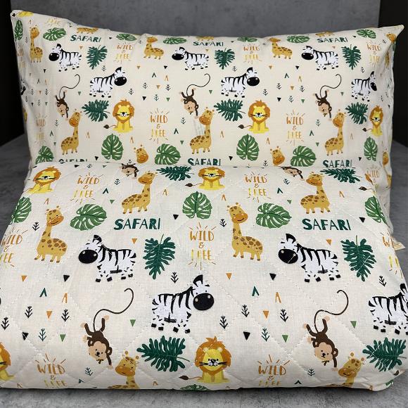 Κουβερλί Παιδικό Μονό 160x250cm Astron Safari & Zoo Βαμβακερό