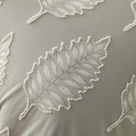 Κουβερλί Υπέρδιπλο 220x240cm Melinen Isla Grey Polyester