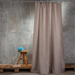 Κουρτίνα Μπάνιου 180x180cm Melinen Jacquard Γκρι Polyester