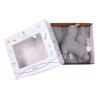 Κουβέρτα Πλεκτή Αγκαλιάς 80x100cm Liolios Home Lama/Toy(Grey) Βαμβακερή