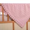 Κουβέρτα Πλεκτή Αγκαλιάς 80x100cm Liolios Home Bunny/Toy(Pink) Βαμβακερή