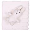 Κουβέρτα Πλεκτή Αγκαλιάς 80x100cm Liolios Home Bunny/Toy(Ivory) Βαμβακερή