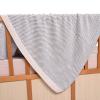 Κουβέρτα Πλεκτή Αγκαλιάς 80x100cm Liolios Home Rattle Blue Combo Βαμβακερή