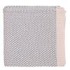 Κουβέρτα Πλεκτή Αγκαλιάς 80x100cm Liolios Home Rattle Blue Combo Βαμβακερή
