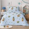 Κουβερλί Παιδικό Μονό Σετ 160x220cm Knight Castle Microfiber