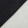 Κουβερλί Μονό 160x240cm Borea Premium Μαύρο/Εκρού Polyester
