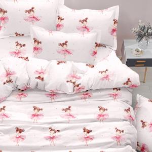 Σετ 5τμχ Κουβερλί + Σετ Σεντόνια Μονα Borea Balletto Microfiber