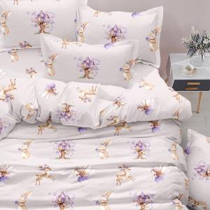 Σετ 5τμχ Κουβερλί + Σετ Σεντόνια Μονα Borea Magic Garden Microfiber