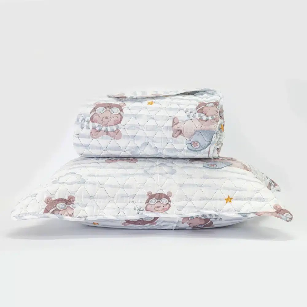 Σετ 5τμχ Κουβερλί + Σετ Σεντόνια Μονα Borea Pilot Microfiber