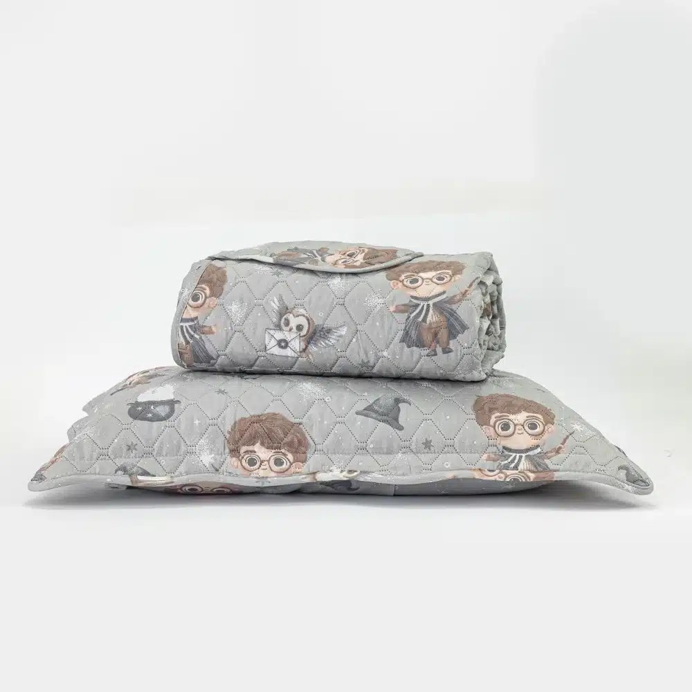 Σετ 5τμχ Κουβερλί + Σετ Σεντόνια Μονα Borea Wizard Microfiber