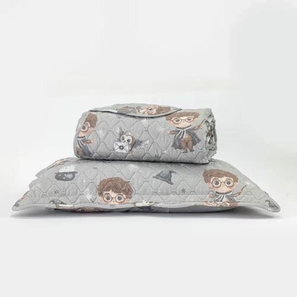 Σετ 5τμχ Κουβερλί + Σετ Σεντόνια Μονα Borea Wizard Microfiber