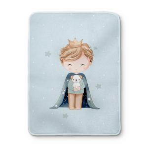 Κουβέρτα Παιδική Μονή Βελουτέ 150x220cm Borea Little King Πολυεστέρας